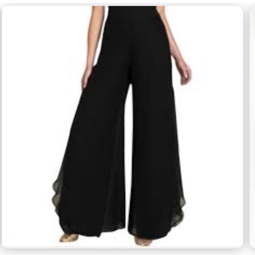 St.JOHN 95% silk evening pants